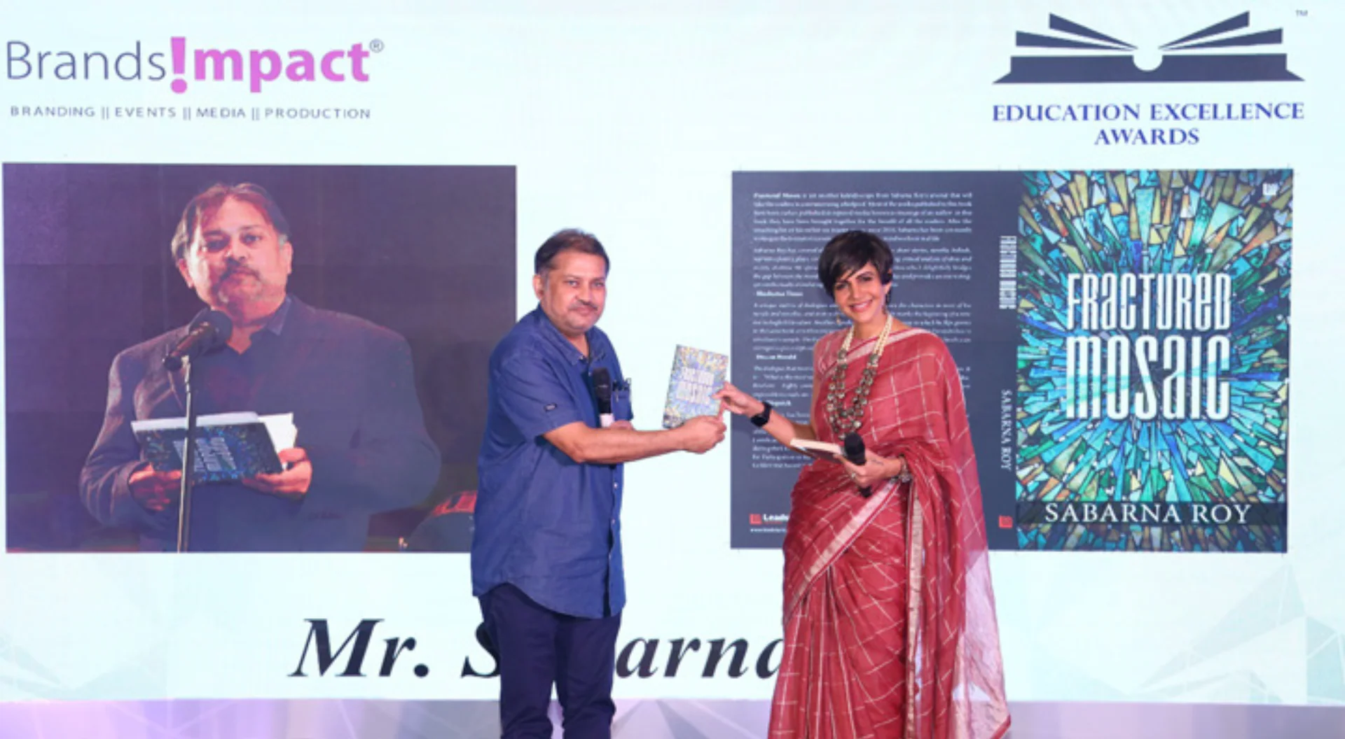 Award Distribution by Mandira Bedi